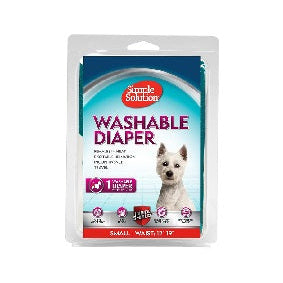 Simple Solution Washable Diaper Blue 1ea/SM