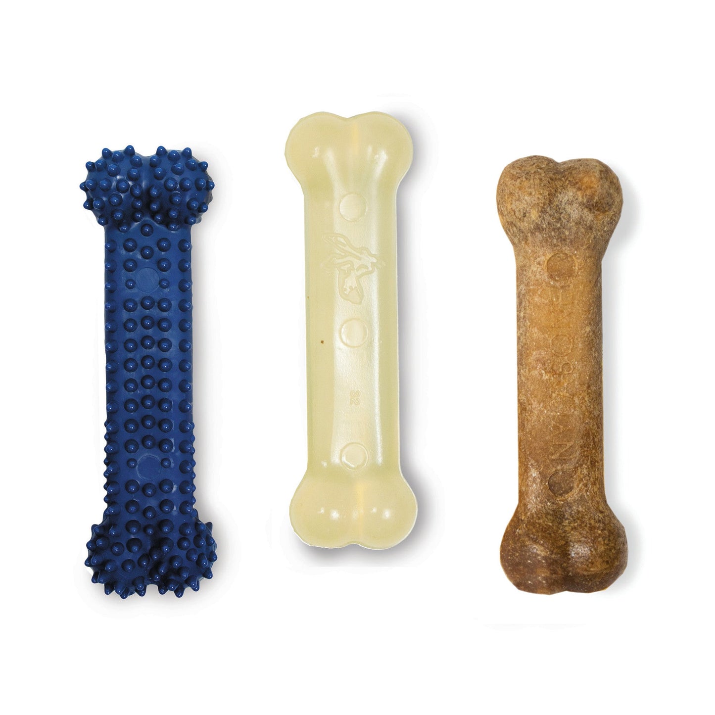 Nylabone Healthy Edibles and Flexi Chew Value Pack Variety, XS/Petite Up To 15 Lbs. 3 ct