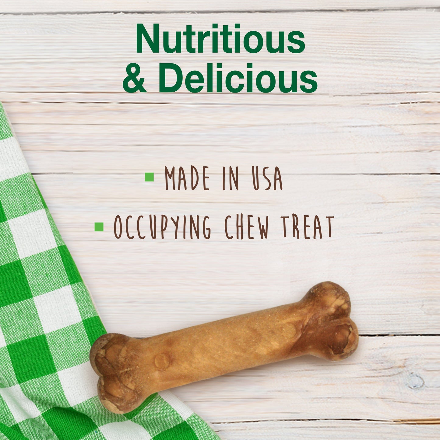 Nylabone Healthy Edibles AllNatural Long Lasting Roast Beef Dog Chew Treats Roast Beef, SMall/Regular Up To 25 Ibs. 1 ct