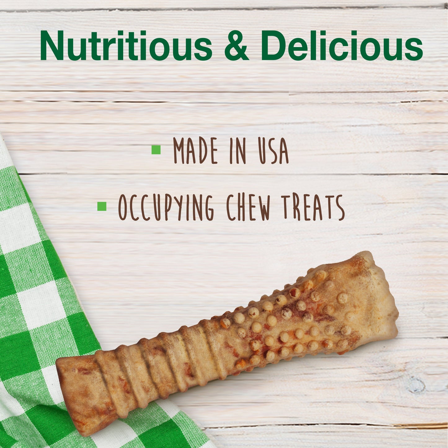 Nylabone Healthy Edibles AllNatural Long Lasting Turkey Apple Dog Chew Treats Turkey Apple, XL/Souper 50 Lbs. 1 ct
