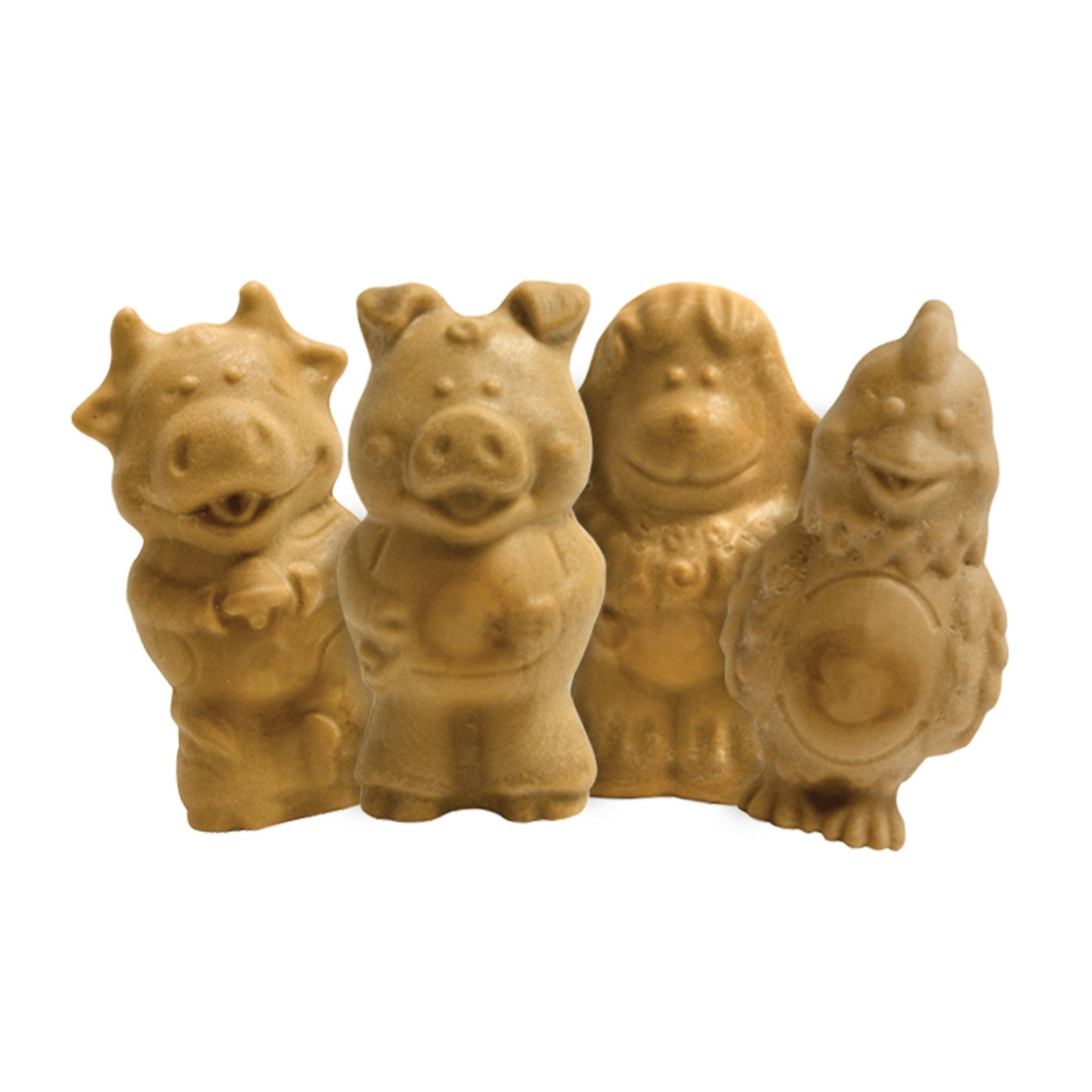 Nylabone Healthy Edibles Puppy AnimalShaped Lamb Apple Dog Chew Treats Lamb Apple, SMall/Regular Up To 25 Ibs. 4 ct
