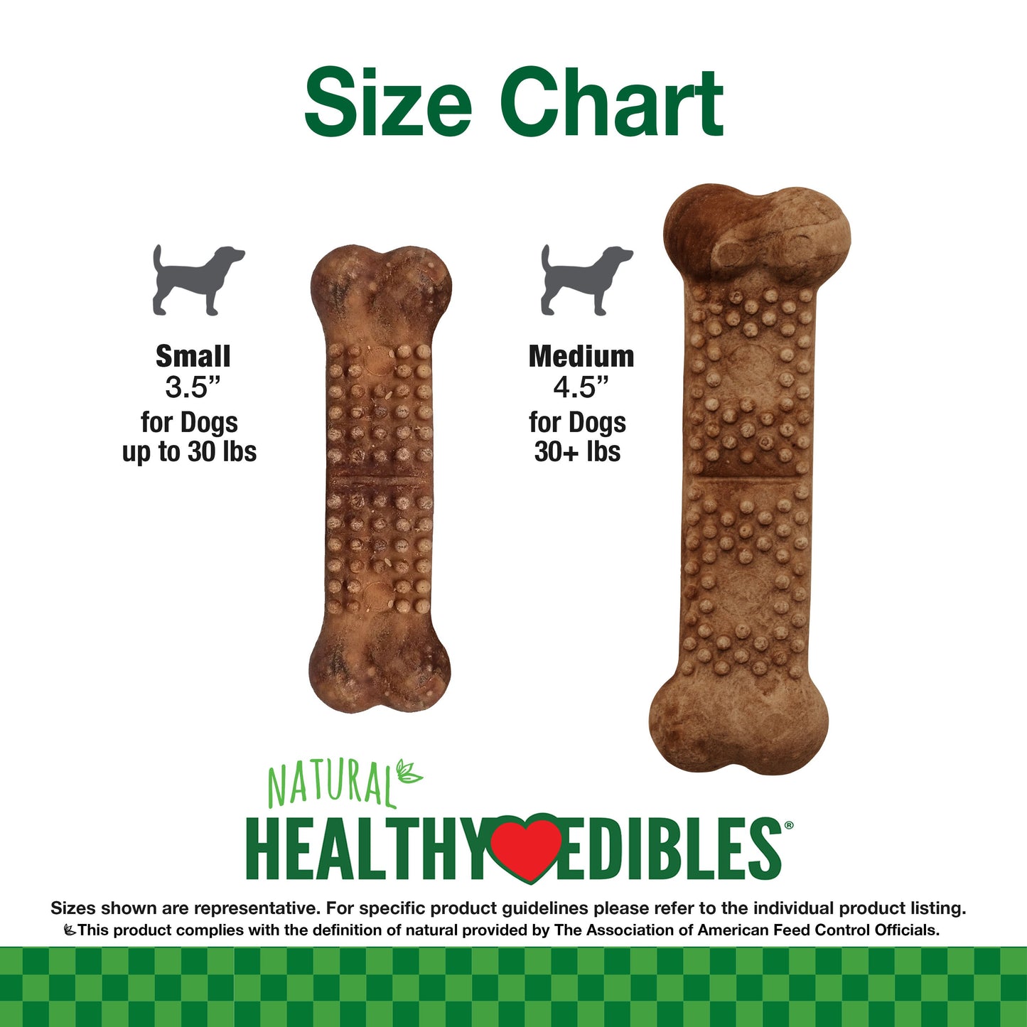 Nylabone Healthy Edibles Meaty Center Natural Dog Treats Beef, SMall Up To 30 Lbs. 12 ct