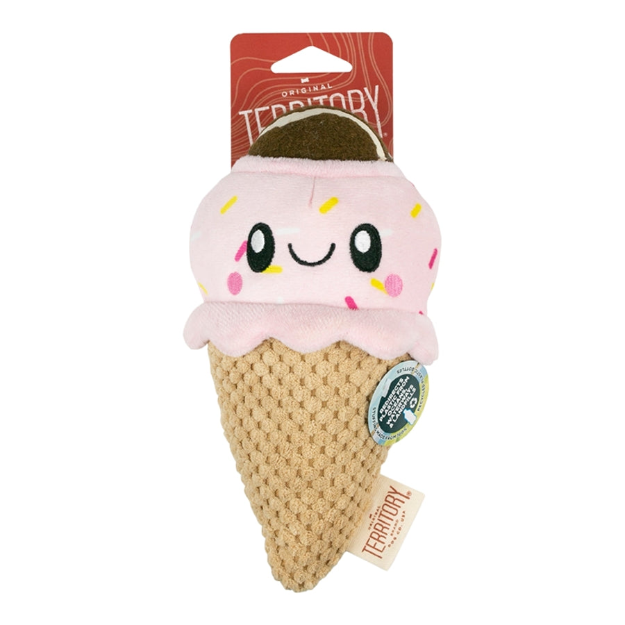 Territory Dog 2-In-1 Plush Ice Cream 8 Inch