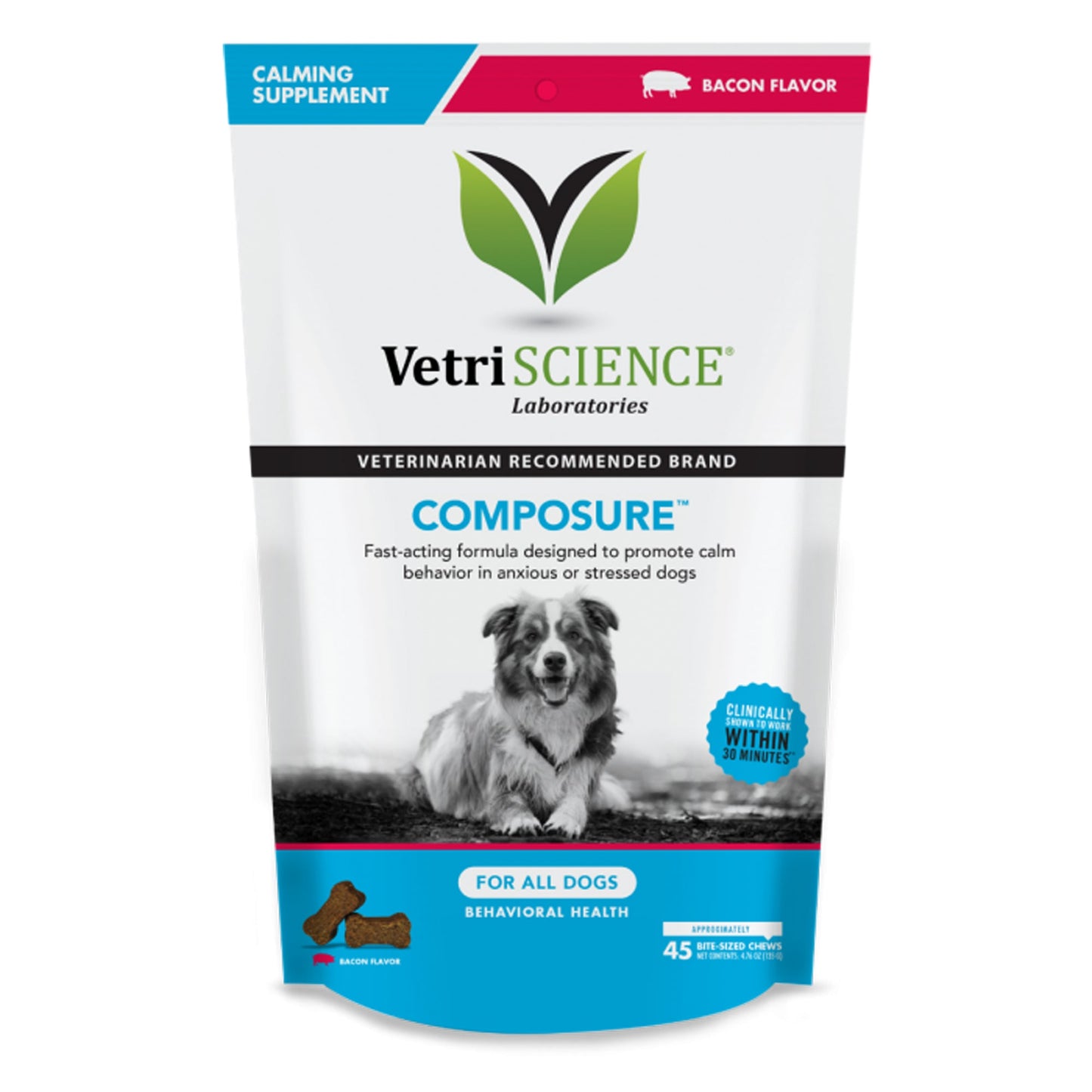 Vetriscience Dog Glycoflex Bacon 45Ct