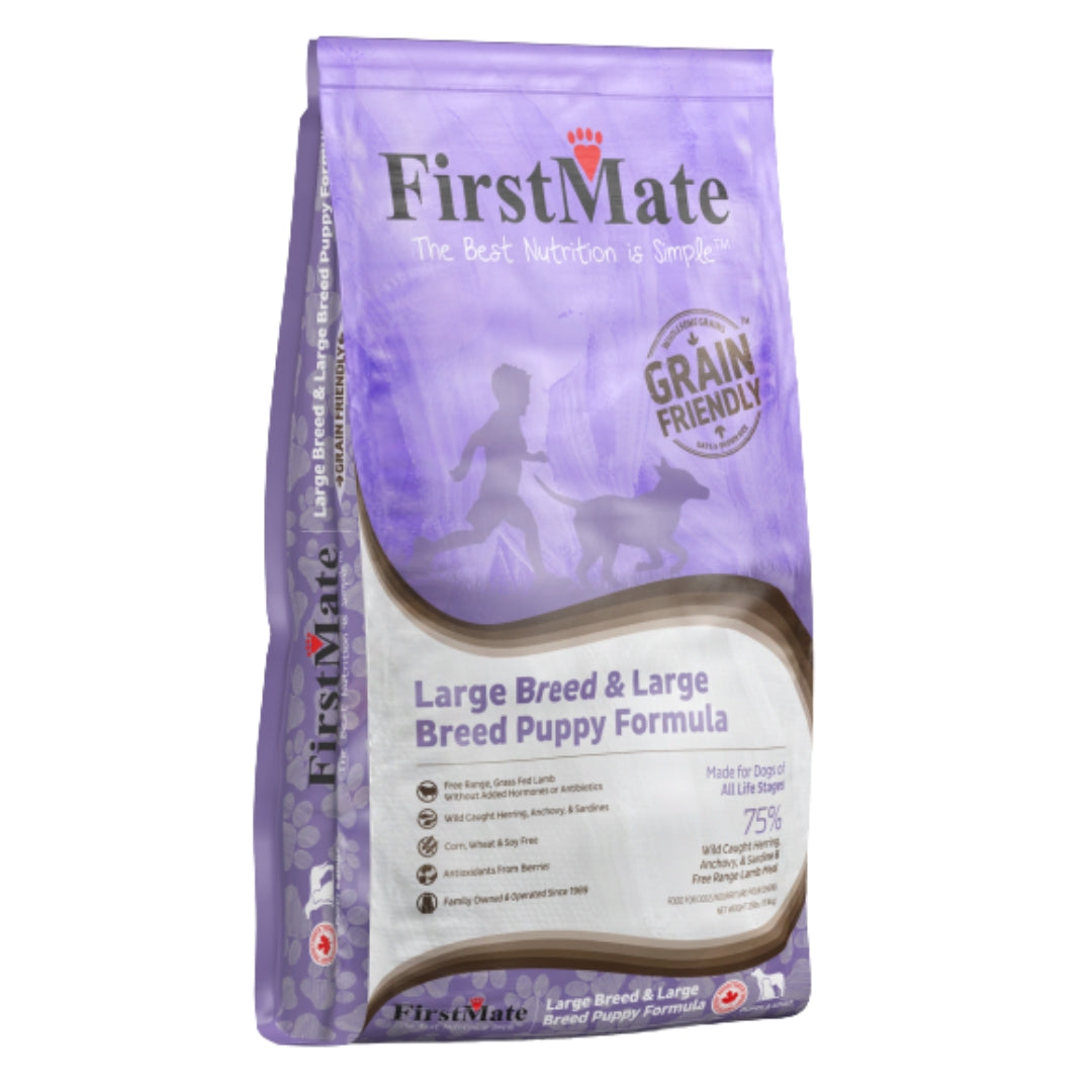Firstmate Dog Grain Friendly Large Breed Puppy + Adult 25Lb.