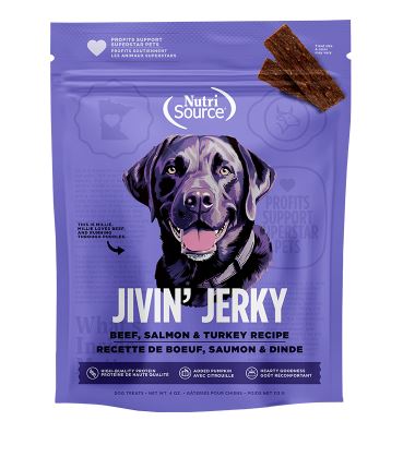 Nutrisource Dog Jerky Treat High Plains Select 4oz.