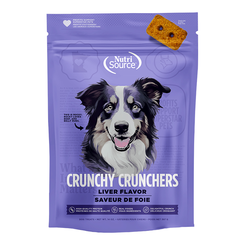 Nutrisource Dog Grain Free Biscuits Liver 14oz.