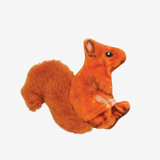Coastal Pet Turbo Life-like Orange Squirrel Cat Toy 4"