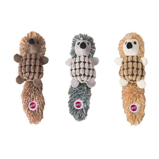 Spot Lil Spots Hedgehog Dog Toy Assorted, 1ea/7 in, 1 pk