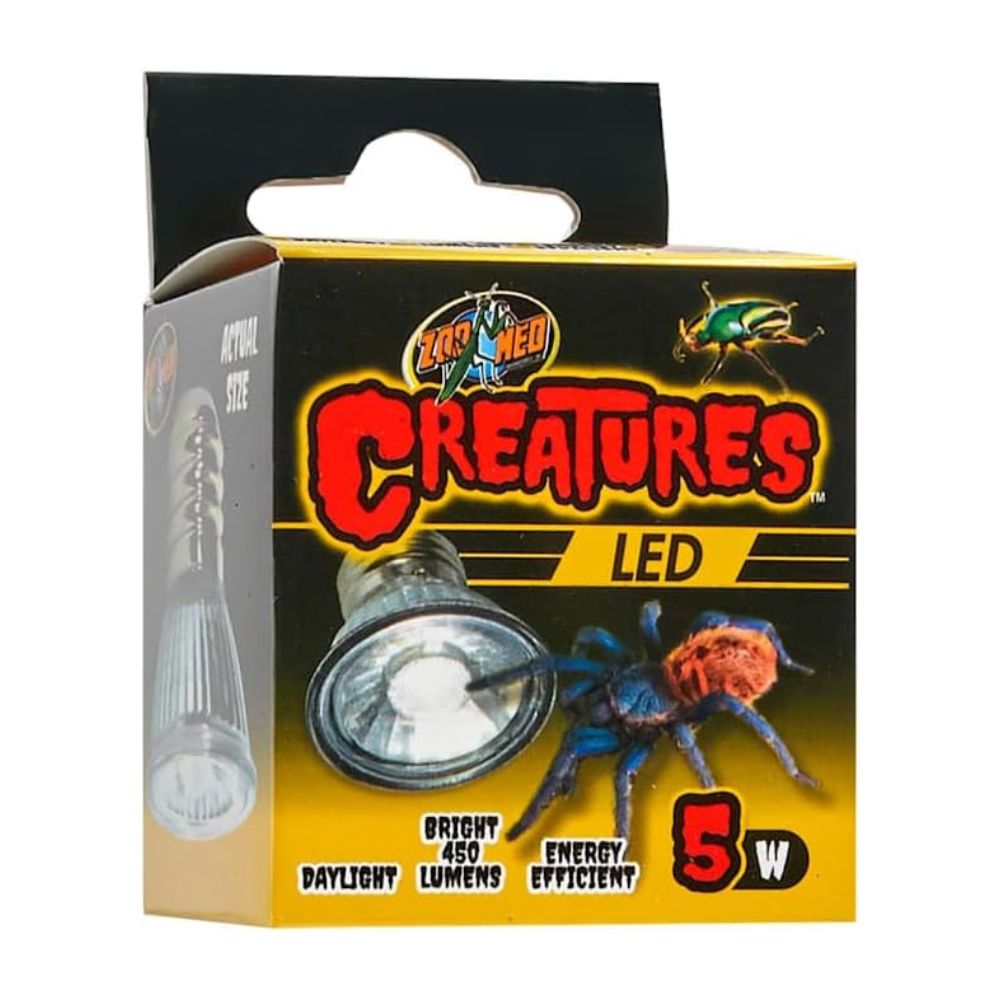 Zoo Med Creatures LED Lamp Silver
