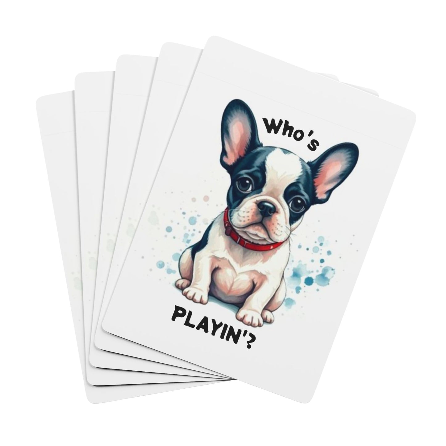 Fun Pet-Themed Poker Playing Cards - Perfect for Game Nights!