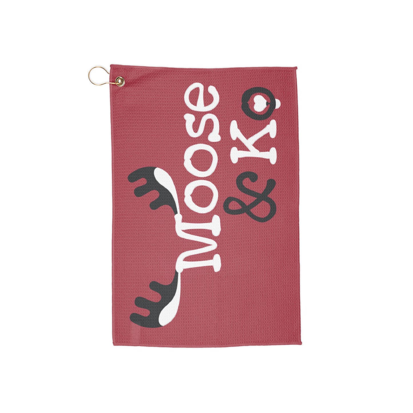 Moose & Ko Tee-Off Time ~ Golf Towel
