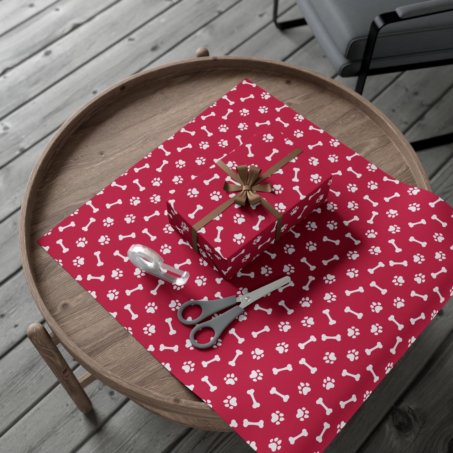 Dog-Themed Gift Wrap Paper for Pet Lovers