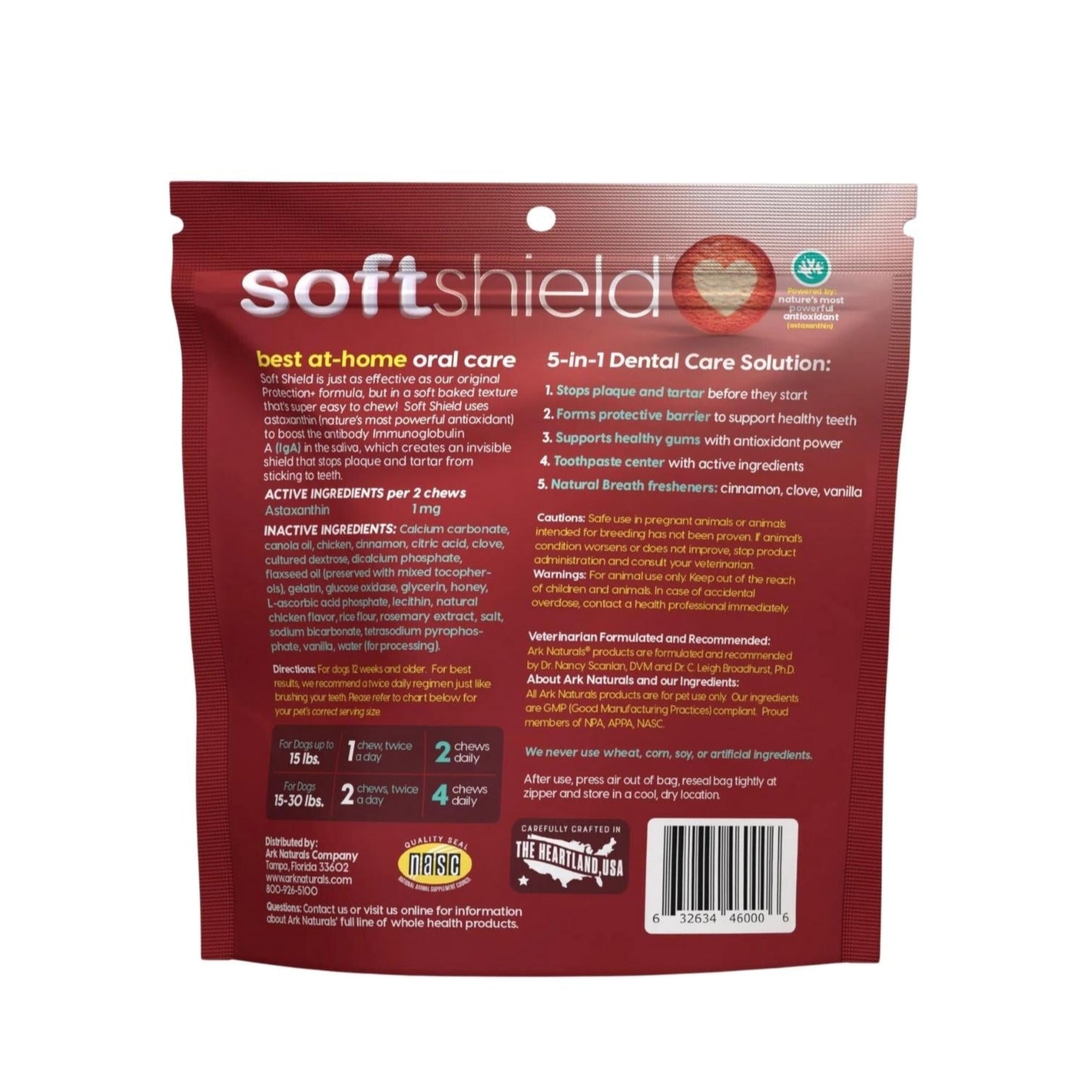 Ark Naturals Dog Soft Shield Protection+ Brushless Toothpaste Small 12oz.