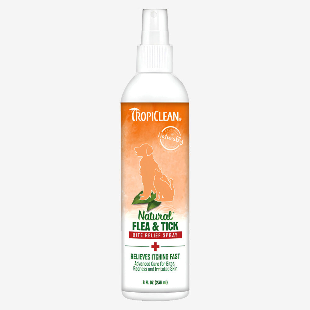 TropiClean Natural Flea & Tick Bite Relief Spray 1ea/8 fl oz