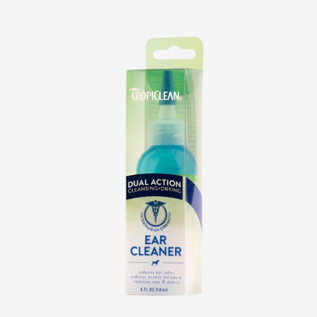 TropiClean Dual Action Ear Cleaner 1ea/4 fl oz