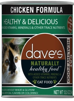 Dave's Cat Naturally Healthy Chicken 22 oz (Case of 12)