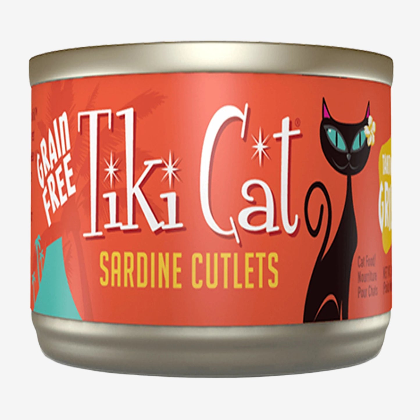 Tiki Pet Cat Tahitan Grill Sardine 2.8oz. (Case of 12)