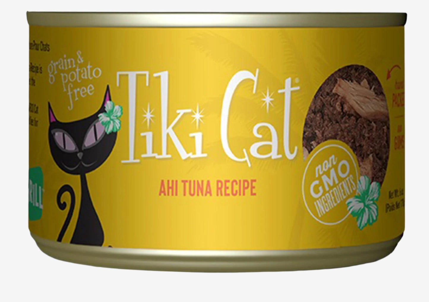 Tiki Pets Cat Hawaiian Grill Ahi Tuna 6oz. (Case of 8)