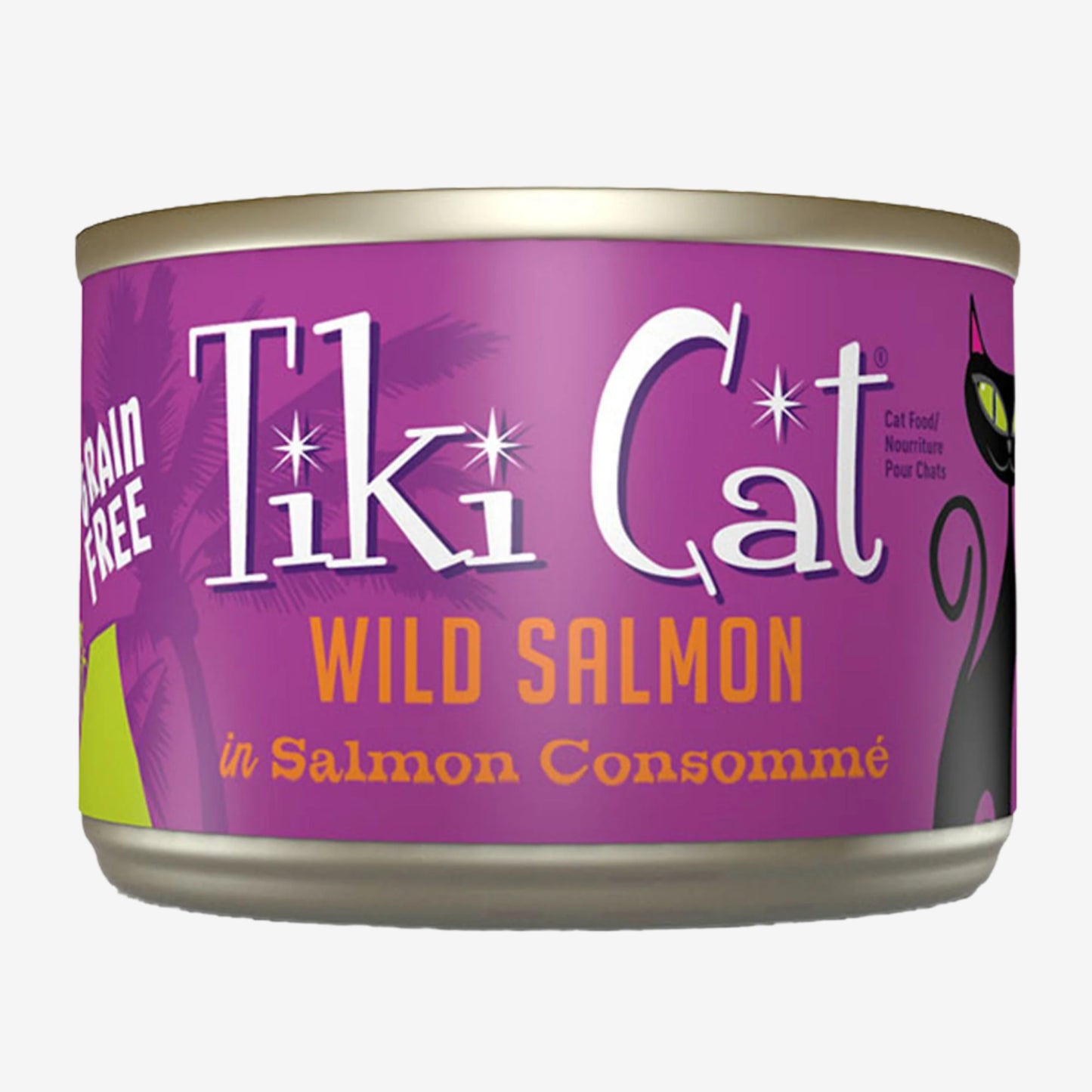 Tiki Pets Cat Luau Hanl Salmon 6oz. (Case of 8)