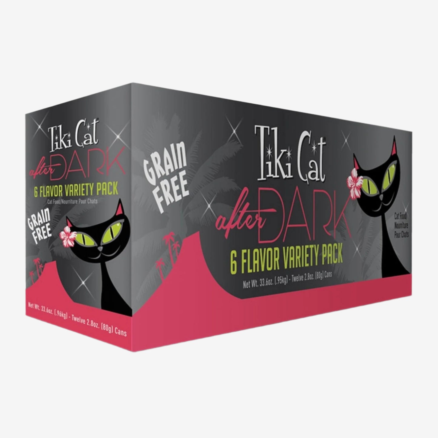 Tiki Pets Cat After Dark 5.5oz. Variety Pack (Case of 8)