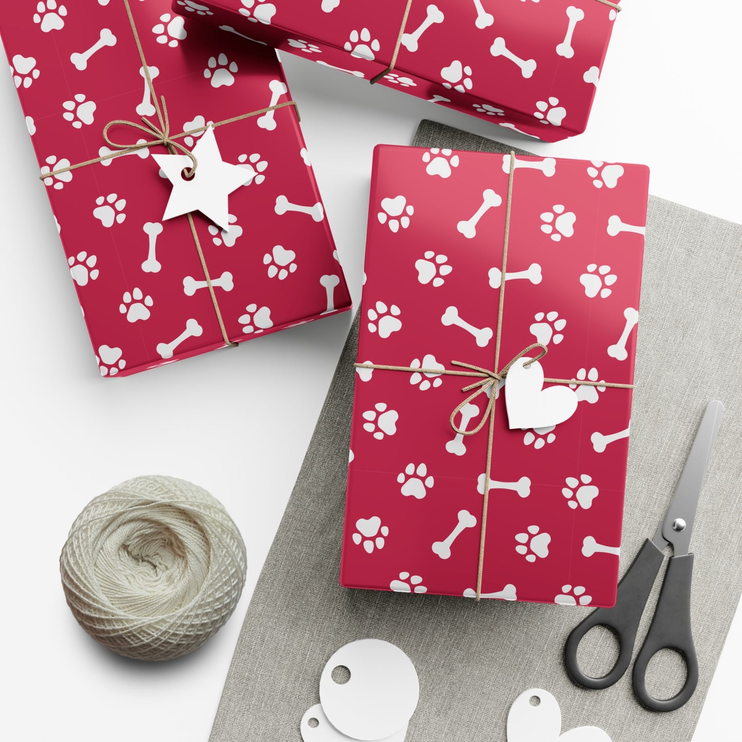 Dog-Themed Gift Wrap Paper for Pet Lovers