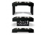 OurPets Barking Bistro Adjustable Elevated Dog Feeder