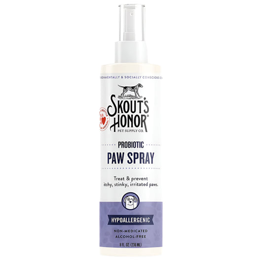 Skouts Honor Dog Cat Probiotic Paw Spray 8oz.