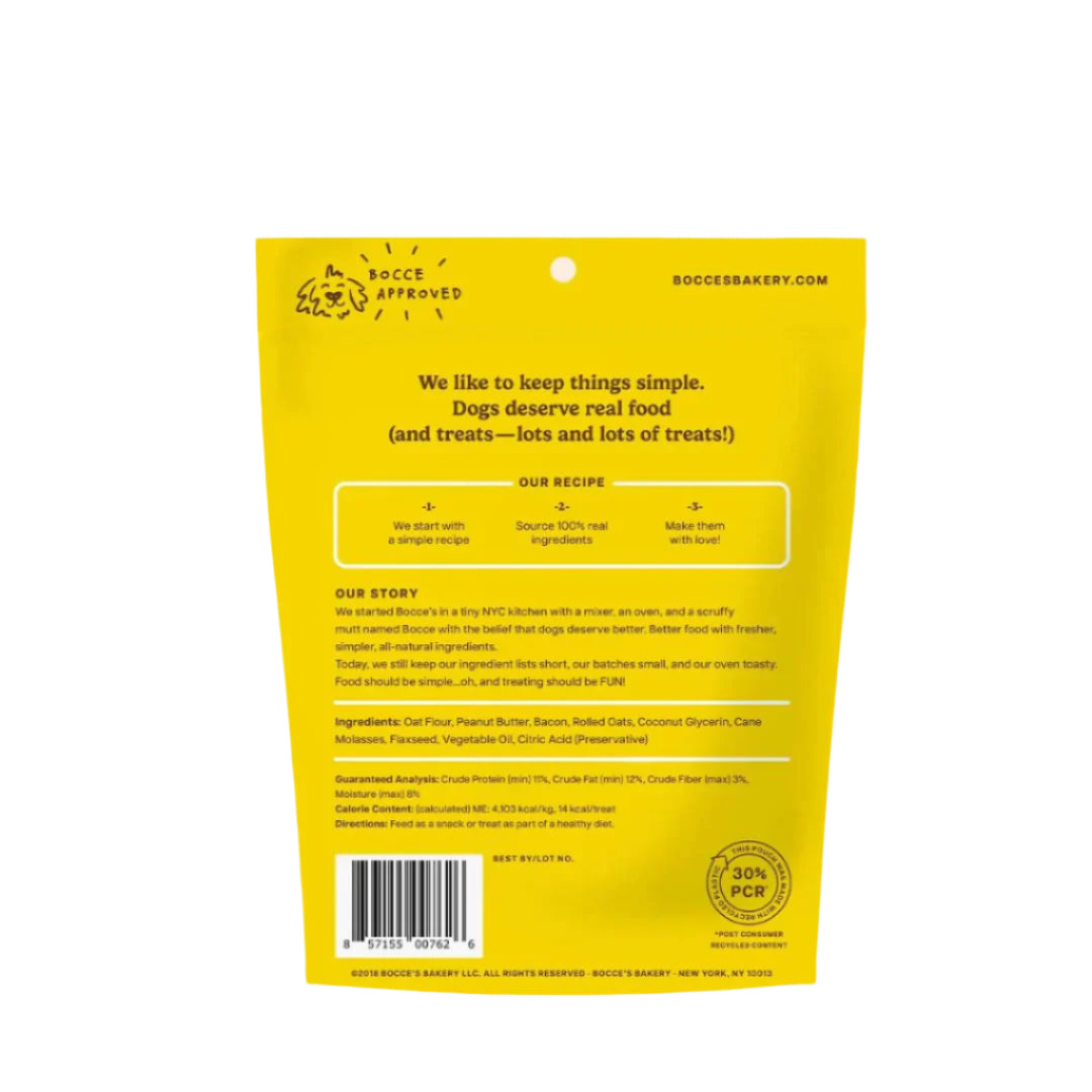 Bocce'S Bakery Dog Soft & Chewy Bacon Nutty 12oz.