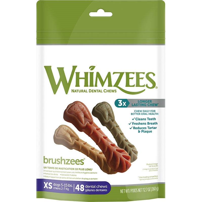 Whimzees Toothbrush Star Xs 12.7 oz Bag
