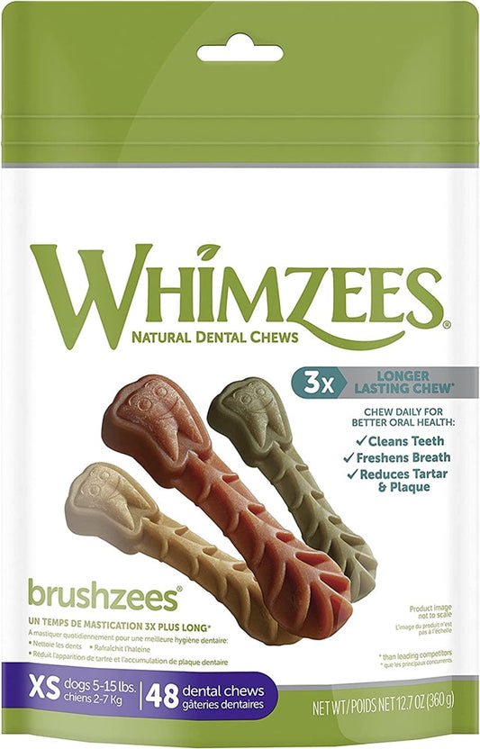 Whimzees Dog Brushzee Daily Pack Xs