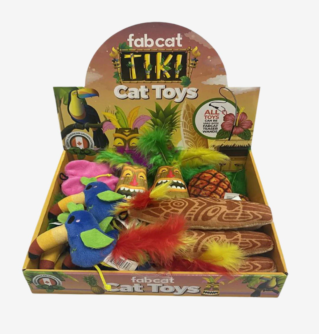 Fabcat Tiki 25Pc Display