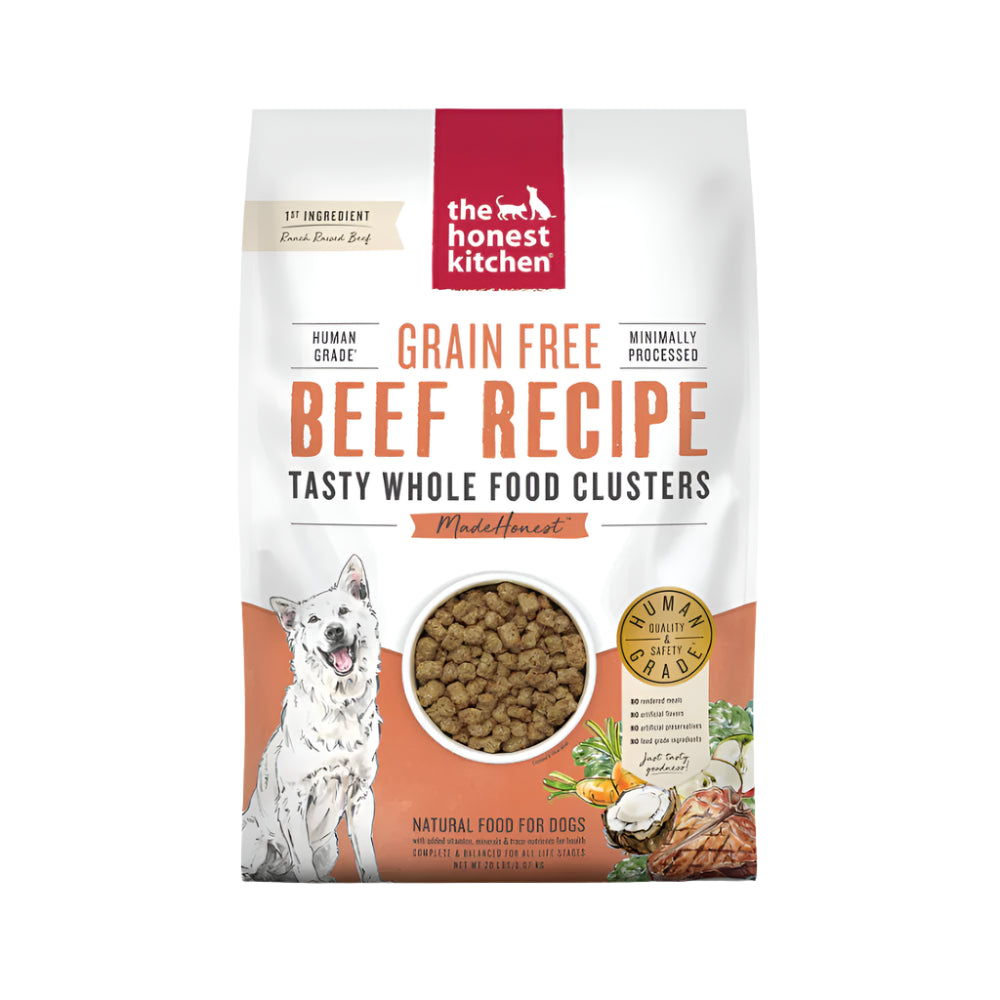 The Honest Kitchen Clusters Grain Free Beef 1 lb Trial-Size