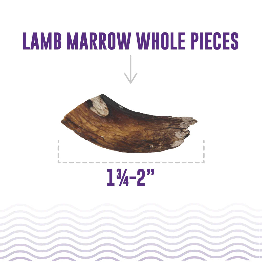 Icelandic Lamb Marrow Whole Pieces Dog Treat 4.5-oz. Bag