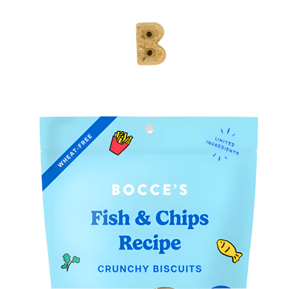 Bocce's Bakery Dog Fish Chips 5oz