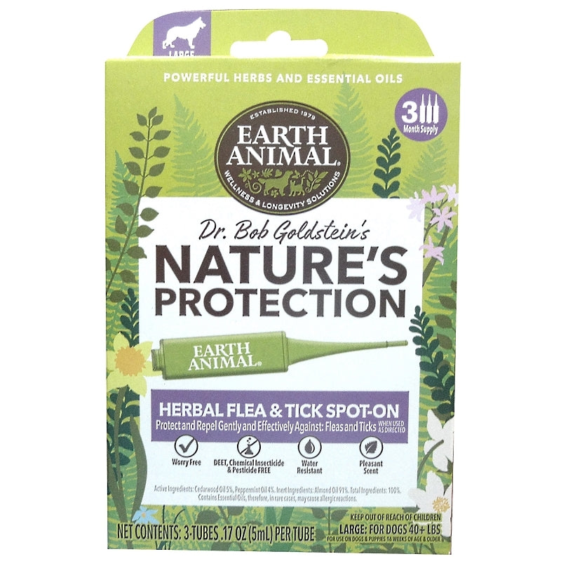 Earth Animal Dog Spot-On Flea & Tick LG
