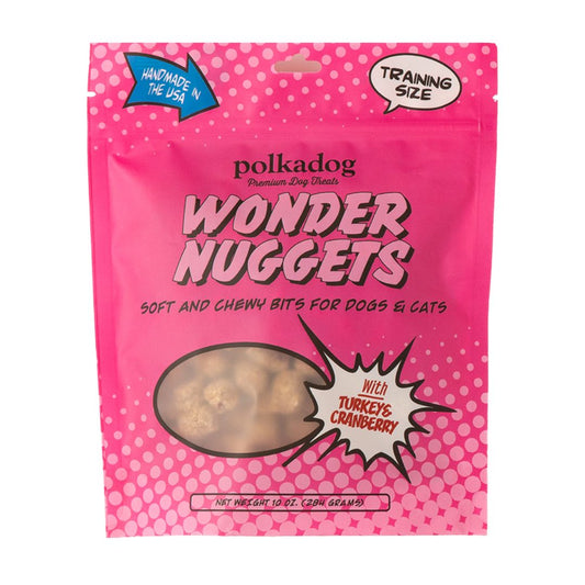 Polka Dog Bakery Dog Wonder Nuggets Turkey 12oz.