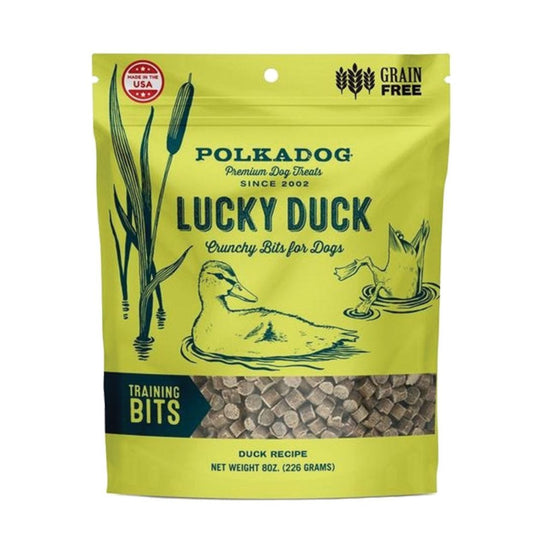 Polka Dog Bakery Dog Lucky Duck Bites 8oz.
