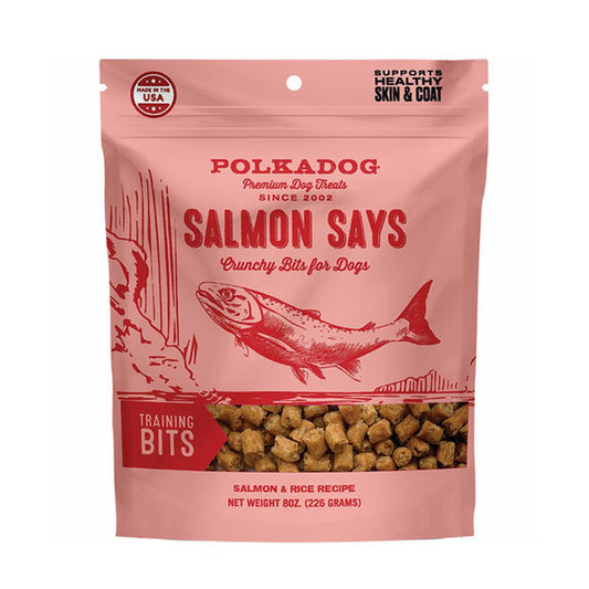 Polka Dog - Salmon Says Training Bits - 8oz.