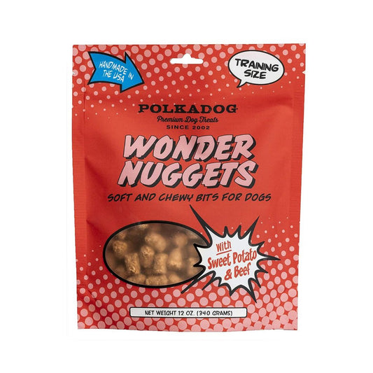 Polkadog Sweet Potato And Beef Wonder Nuggets 12 oz.
