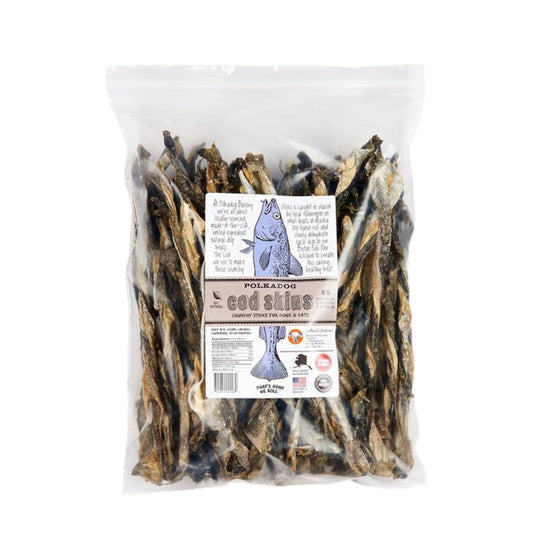 Polka Dog Cod Skin Shirt 12oz. Bulk