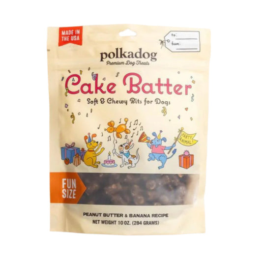 Polka Dog Bakery Dog Cake Batter Nuggets 10oz. Pouch