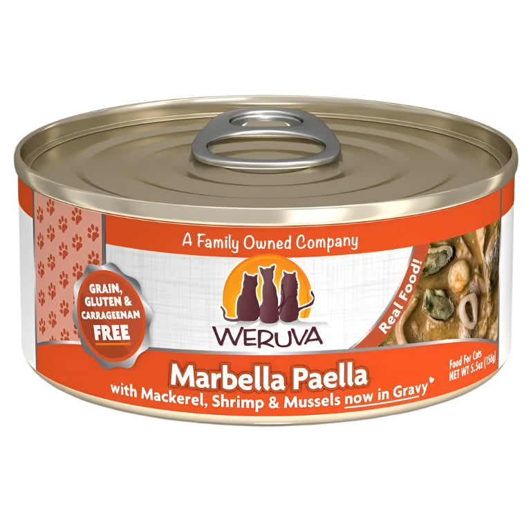 Marbella Paella with Mackerel; Shrimp and Mussels in Gravy 5.5oz. (Case of 24)
