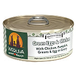 Weruva Dog Green Eggs and Chicken with Chicken; Pumpkin; Greens and Egg in Gravy 5.5oz. (Case of 24)