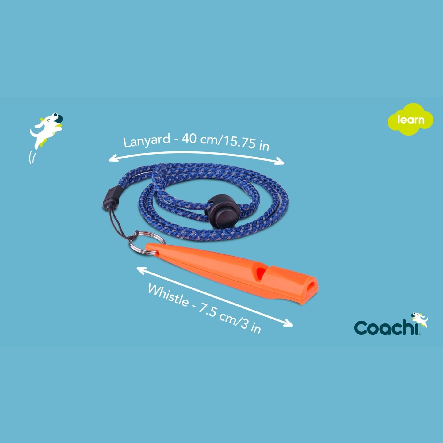 Coachi Training Whistle Navy