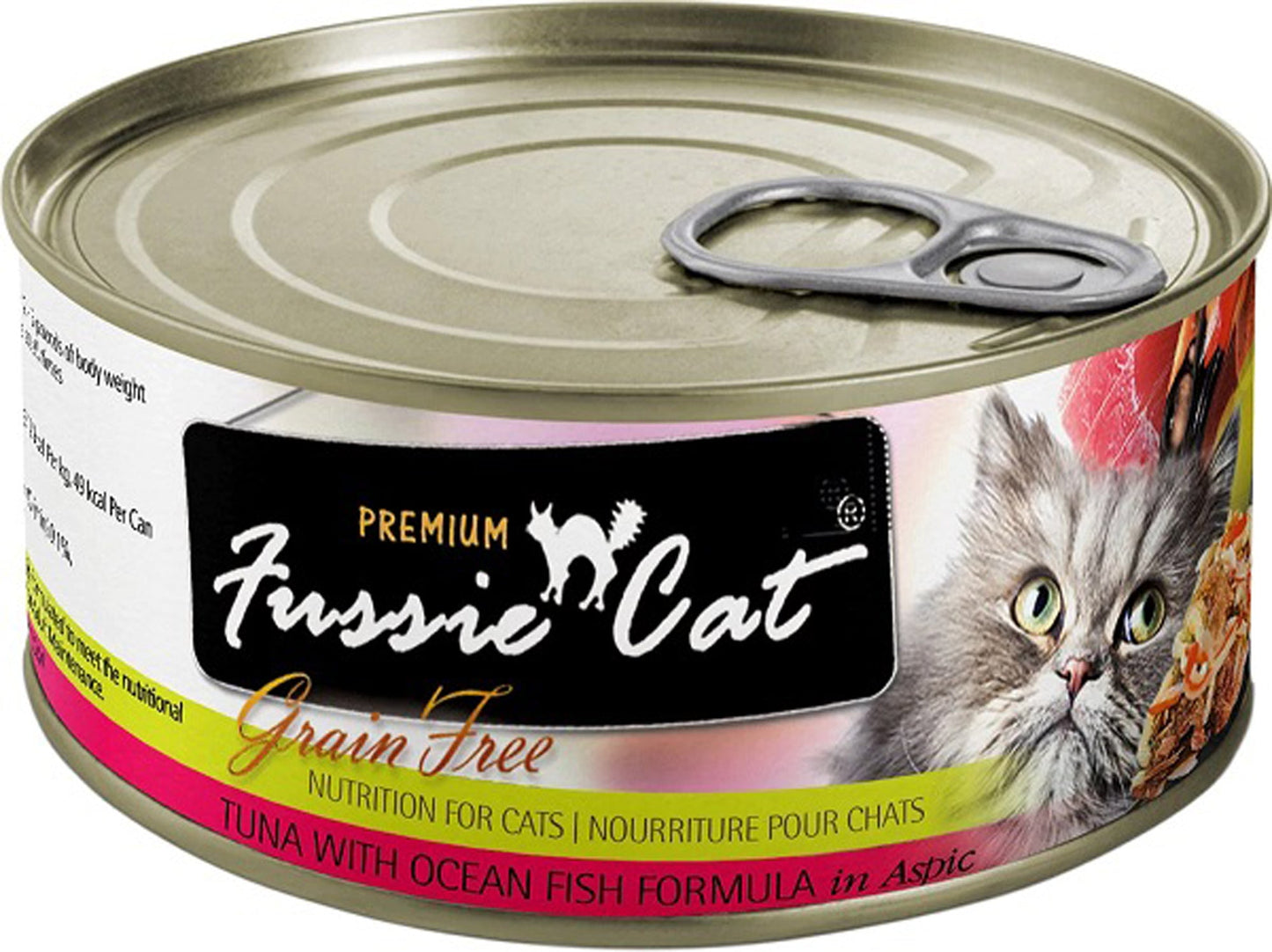 Fussie Cat Premium Tuna Ocean Fish In Aspic 2.82oz. (Case of 24)