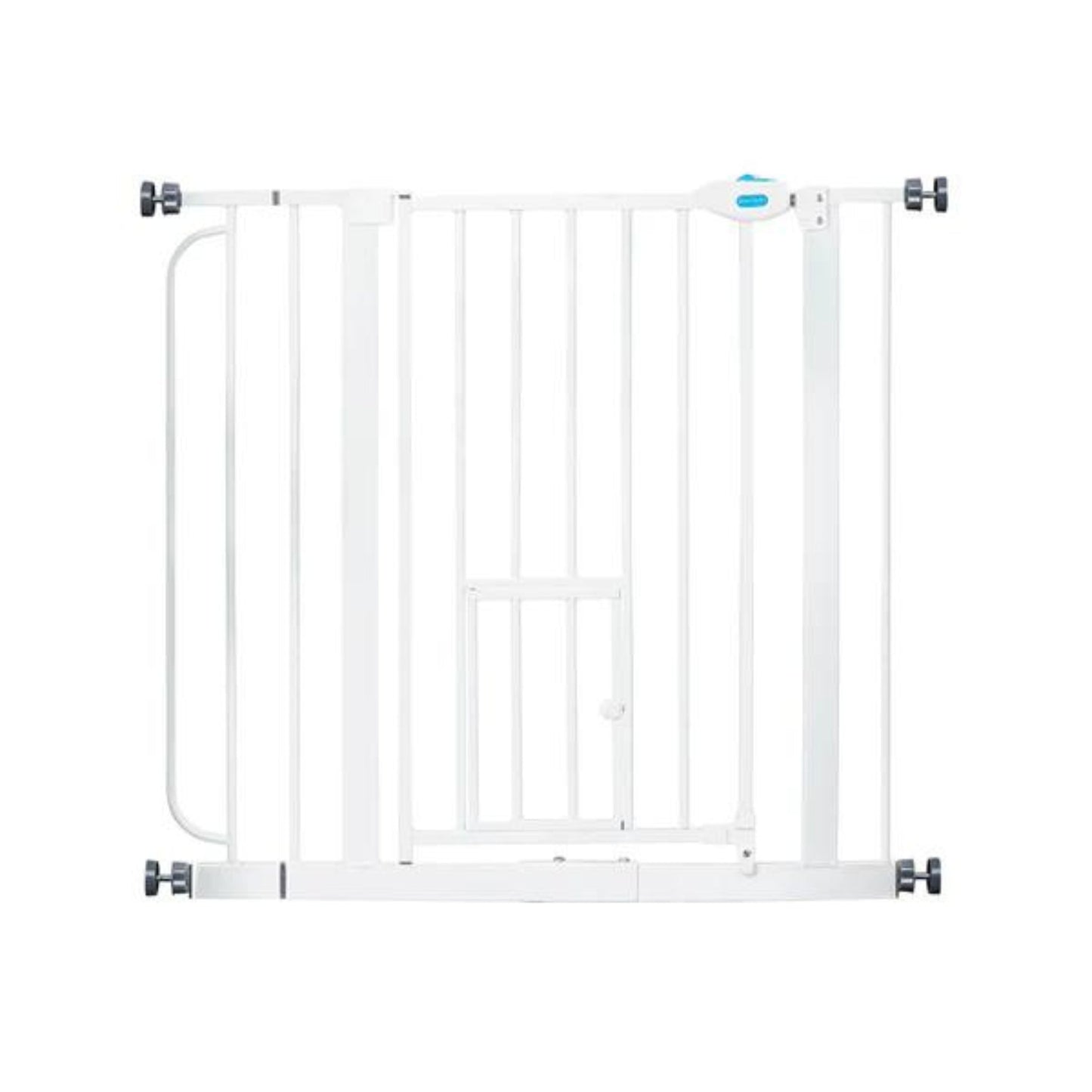 Carlson Expandable Extra Tall Gate w/ Slide Handle White 29-52 X 41in.