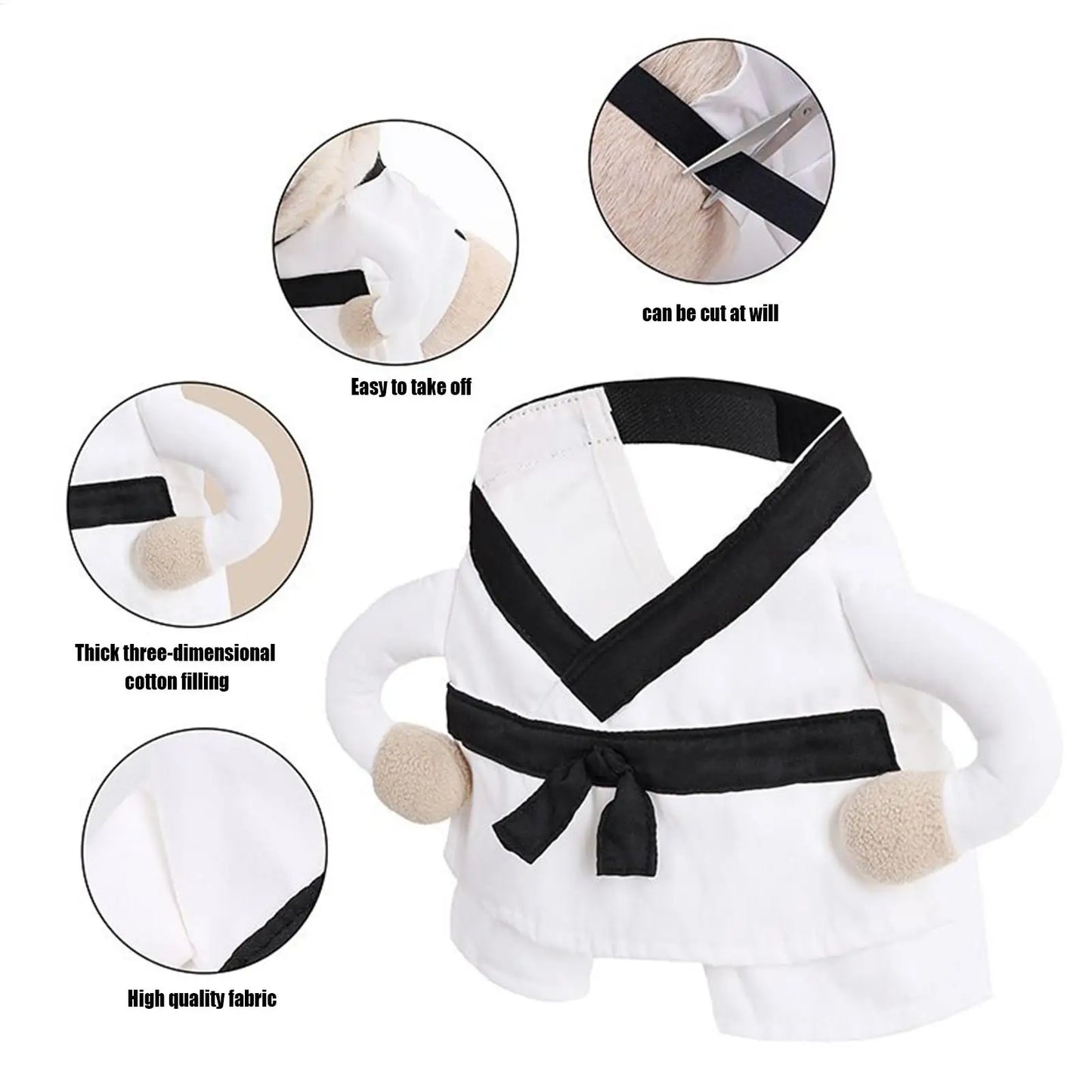 SenSei-Paw-Fu Fighting Costume