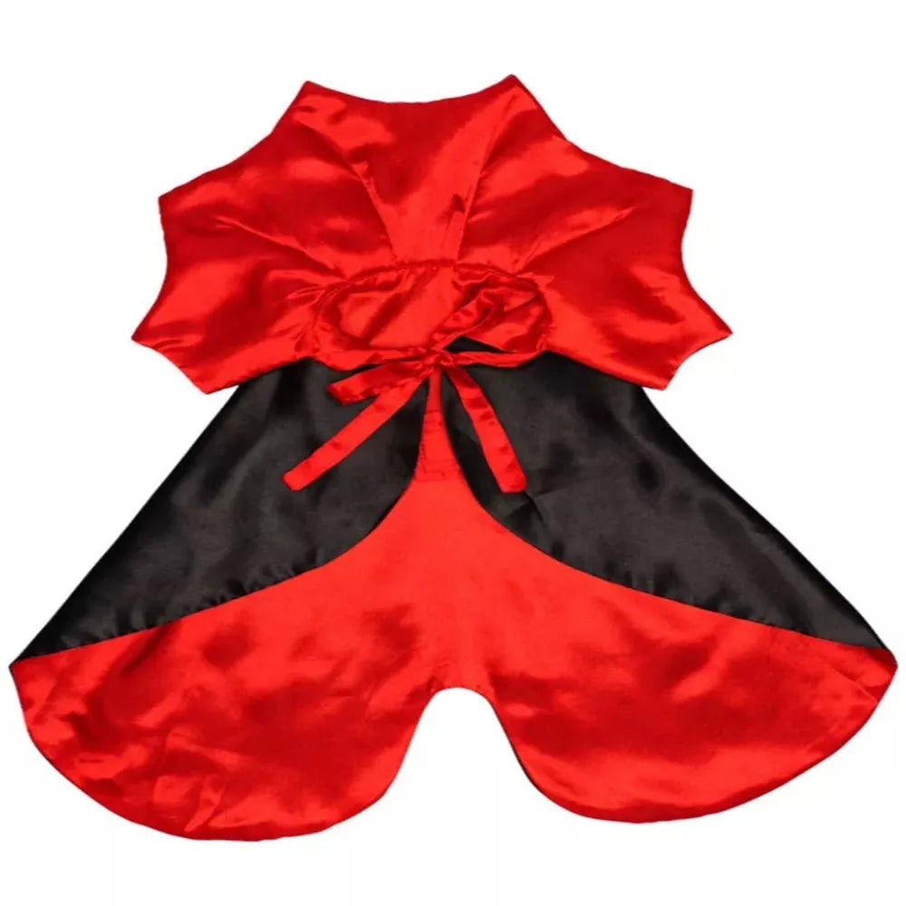Crimson Fang Pet Vampire Cloak