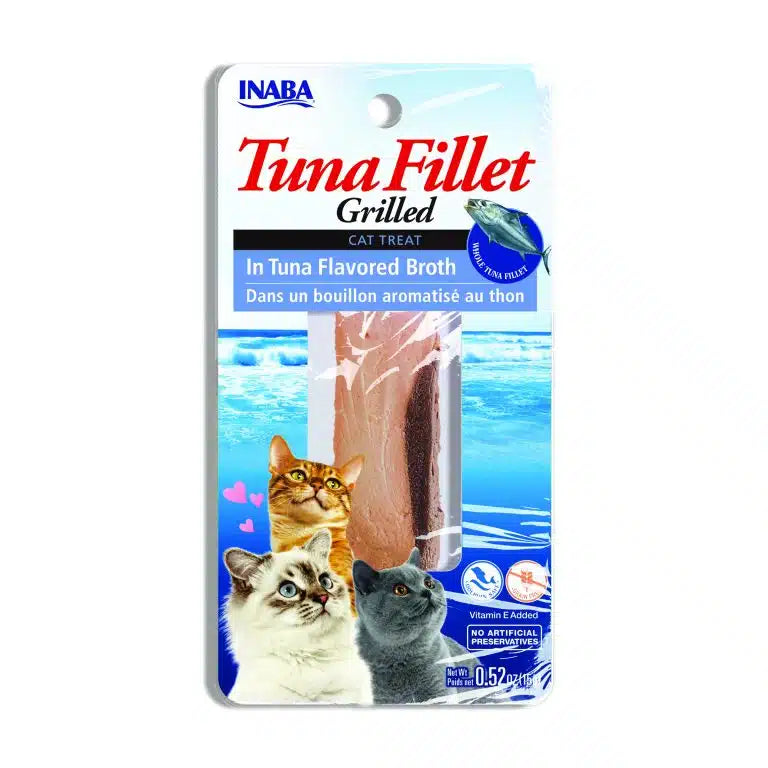Inaba Tuna Fillet Grilled with Flavored Broth Tuna .52oz. (Case of 6)